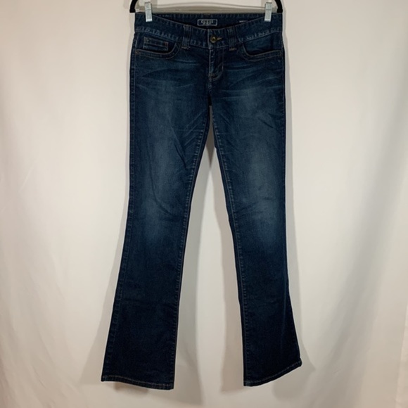 Guess Daredevil Bootcut Blue Denim Jeans - Picture 1 of 10